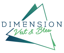 DIMENSION VERT ET BLEU